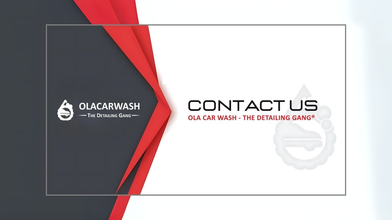 Get in Touch with Ola Car Wash-FOFO Car Detailing Franchise
