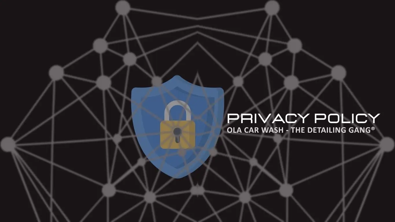 Privacy Policy - Ola Car Wash Pvt. Ltd.