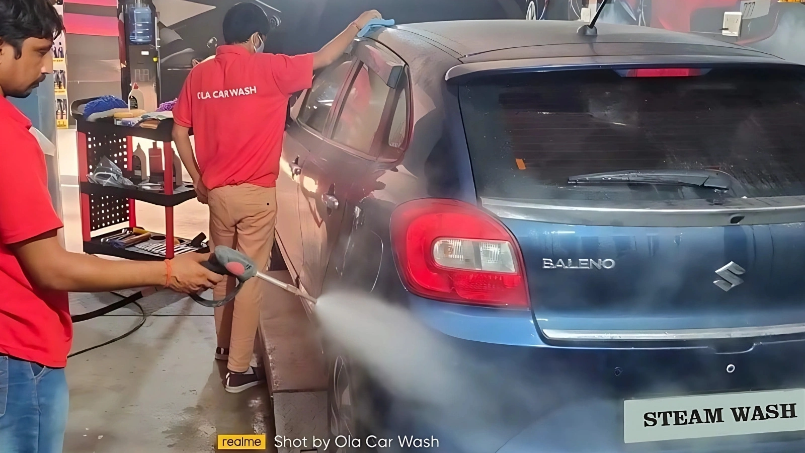 steam car washing near me in DELHI